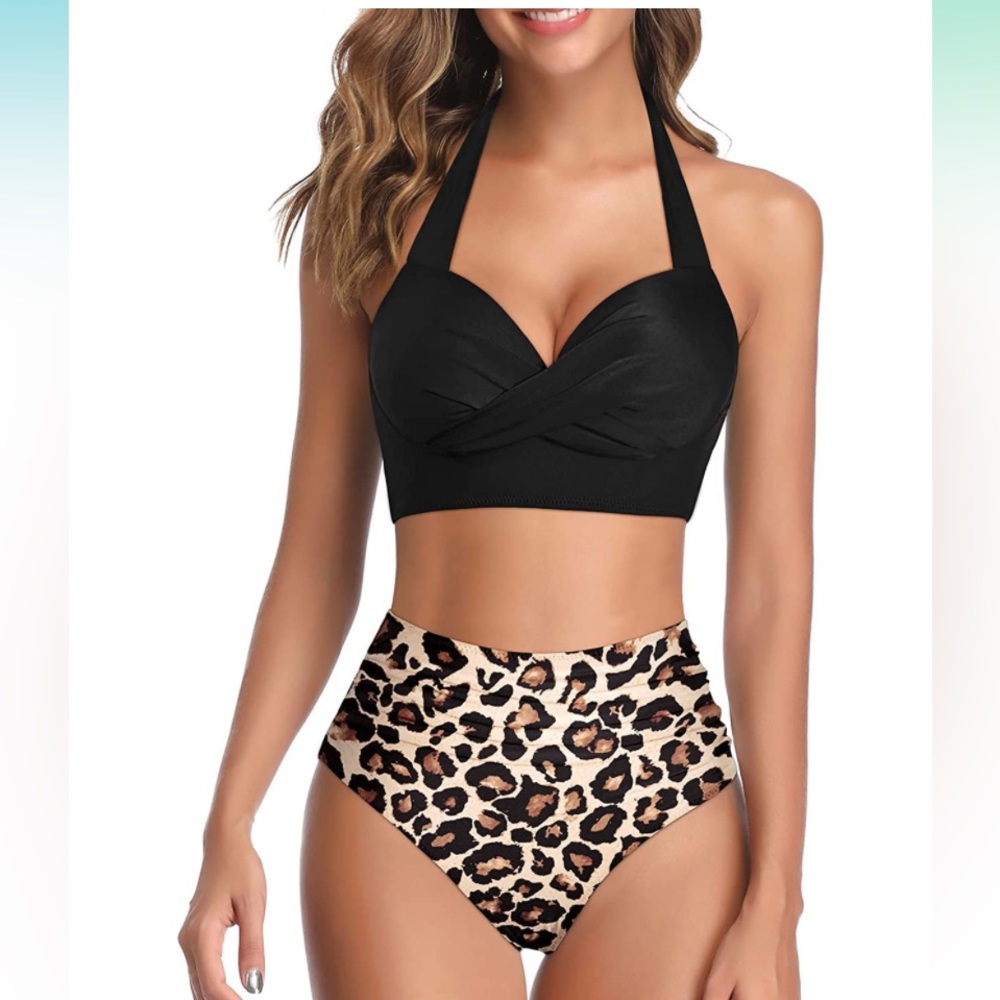 Younique Women’s 2 Piece High Waisted Bikini Swimsuit